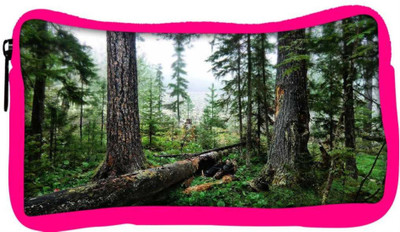 

Snoogg Eco Friendly Canvas Abstract Broken Tree Designer Student Pen Pencil Case Coin Purse Pouch Cosmetic Makeup Bag (PINK) Pouch(Multicolor)