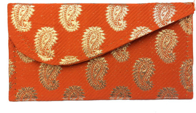 

Shubh Shagun Money wedding Birthday Anniversary Pouch(Orange)