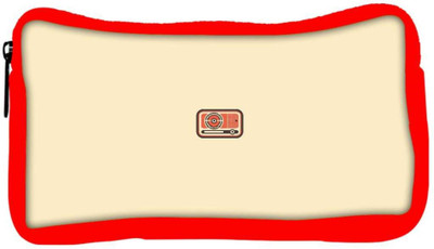 

Snoogg Eco Friendly Canvas Human And Computer Designer Student Pen Pencil Case Coin Purse Pouch Cosmetic Makeup Bag (RED) Pouch(Multicolor)