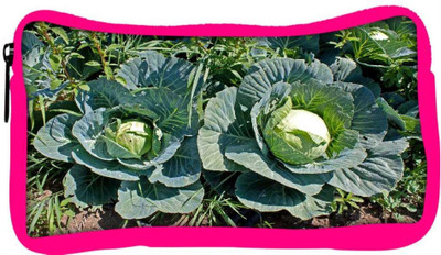 

Snoogg Eco Friendly Canvas Cabbage In Garden Student Pen Pencil Case Coin Purse Pouch Cosmetic Makeup Bag (PINK) Pouch(Multicolor)