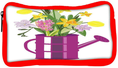 

Snoogg Eco Friendly Canvas Abstract Spring Illustration With Lots Of Flowers Student Pen Pencil Case Coin Purse Pouch Cosmetic Makeup Bag (RED) Pouch(Multicolor)