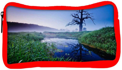 

Snoogg Eco Friendly Canvas Frozen Tree Designer Student Pen Pencil Case Coin Purse Pouch Cosmetic Makeup Bag (RED) Pouch(Multicolor)