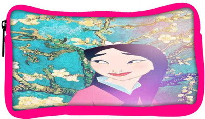 

Snoogg Eco Friendly Canvas Geisha Stories Student Pen Pencil Case Coin Purse Pouch Cosmetic Makeup Bag (PINK) Pouch(Multicolor)