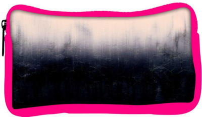 

Snoogg Eco Friendly Canvas Abstract Wall Designer Student Pen Pencil Case Coin Purse Pouch Cosmetic Makeup Bag (PINK) Pouch(Multicolor)