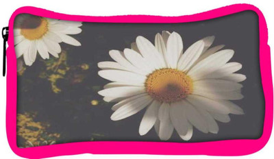 

Snoogg Eco Friendly Canvas White Sunflowers Student Pen Pencil Case Coin Purse Pouch Cosmetic Makeup Bag (PINK) Pouch(Multicolor)