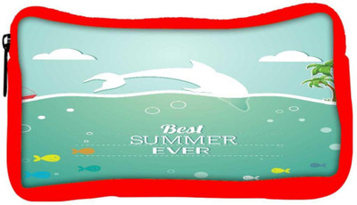 

Snoogg Eco Friendly Canvas Summer Vector Illustration With Fishes Clouds Sun Palm Trees Sea Islandsky Student Pen Pencil Case Coin Purse Pouch Cosmetic Makeup Bag (RED) Pouch(Multicolor)
