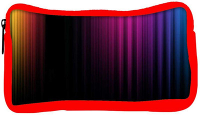 

Snoogg Eco Friendly Canvas Spectrum Of Light Designer Student Pen Pencil Case Coin Purse Pouch Cosmetic Makeup Bag (RED) Pouch(Multicolor)