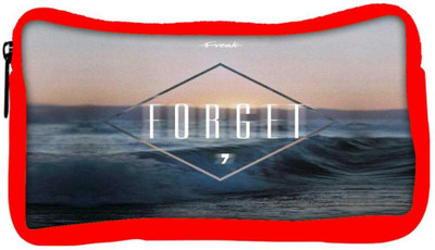 

Snoogg Eco Friendly Canvas Freak Forget Student Pen Pencil Case Coin Purse Pouch Cosmetic Makeup Bag (RED) Pouch(Multicolor)