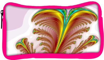 

Snoogg Eco Friendly Canvas Feather Designer Student Pen Pencil Case Coin Purse Pouch Cosmetic Makeup Bag (PINK) Pouch(Multicolor)