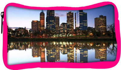 

Snoogg Eco Friendly Canvas River Side Buildings Designer Student Pen Pencil Case Coin Purse Pouch Cosmetic Makeup Bag (PINK) Pouch(Multicolor)