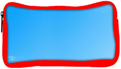 

Snoogg Eco Friendly Canvas Blue No Wall Designer Student Pen Pencil Case Coin Purse Pouch Cosmetic Makeup Bag (RED) Pouch(Multicolor)