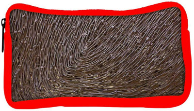 

Snoogg Eco Friendly Canvas Bird Nest Designer Student Pen Pencil Case Coin Purse Pouch Cosmetic Makeup Bag (RED) Pouch(Multicolor)