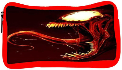 

Snoogg Eco Friendly Canvas Monster Student Pen Pencil Case Coin Purse Pouch Cosmetic Makeup Bag (RED) Pouch(Multicolor)