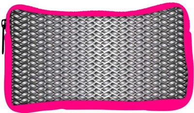 

Snoogg Eco Friendly Canvas Pink And Blue Pattern Designer Student Pen Pencil Case Coin Purse Pouch Cosmetic Makeup Bag (PINK) Pouch(Multicolor)