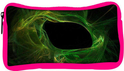 

Snoogg Eco Friendly Canvas Green Smoke Pattern Designer Student Pen Pencil Case Coin Purse Pouch Cosmetic Makeup Bag (PINK) Pouch(Multicolor)