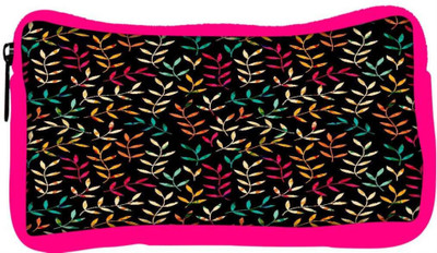 

Snoogg Eco Friendly Canvas Seamless Leaf Patternleaf Background Autumn Seamless Pattern Student Pen Pencil Case Coin Purse Pouch Cosmetic Makeup Bag (PINK) Pouch(Multicolor)