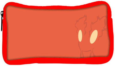 

Snoogg Eco Friendly Canvas Fury Designer Student Pen Pencil Case Coin Purse Pouch Cosmetic Makeup Bag (RED) Pouch(Multicolor)