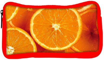 

Snoogg Eco Friendly Canvas Slizzed Orange Designer Student Pen Pencil Case Coin Purse Pouch Cosmetic Makeup Bag (RED) Pouch(Multicolor)