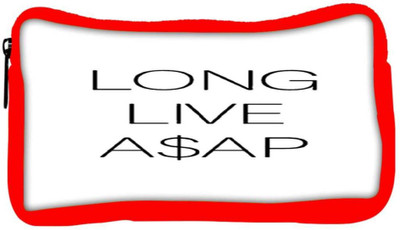 

Snoogg Eco Friendly Canvas Long Live Asap Student Pen Pencil Case Coin Purse Pouch Cosmetic Makeup Bag (RED) Pouch(Multicolor)