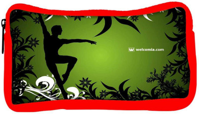 

Snoogg Eco Friendly Canvas Ballet Dancer Student Pen Pencil Case Coin Purse Pouch Cosmetic Makeup Bag (RED) Pouch(Multicolor)