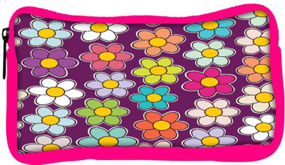 

Snoogg Eco Friendly Canvas Seamless Floral Pattern Flowers Texture Daisy Student Pen Pencil Case Coin Purse Pouch Cosmetic Makeup Bag (PINK) Pouch(Multicolor)