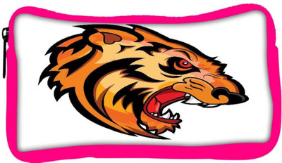

Snoogg Eco Friendly Canvas Angry Tiger Face Mascot Vector Tattoo Student Pen Pencil Case Coin Purse Pouch Cosmetic Makeup Bag (PINK) Pouch(Multicolor)