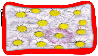 

Snoogg Eco Friendly Canvas Daisies Isolated On A White Background Student Pen Pencil Case Coin Purse Pouch Cosmetic Makeup Bag (RED) Pouch(Multicolor)