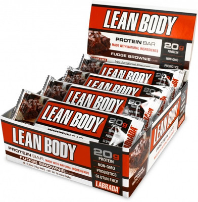 

Labrada Lean Body Protein Bars(72 g, Fudge Brownie)
