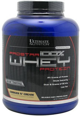 Ultimate Nutrition Prostar 100% Whey Protein(2.39 kg, Cookies N' Cream)
