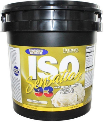 

Ultimate Nutrition Iso sensation 93 Whey Protein(2.27 kg, Vanilla Bean)