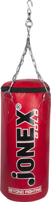 Jonex PUNCHING BAG (UNFILLED) GOLD 2FT (24") RED Hanging Bag(S, 24 kg)