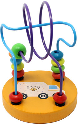 

Tootpado Wooden Beads Maze Toys For Kids - Orange (1TNG99)(1 Pieces)