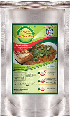 

Khushi Food Products Jain Pav Bhaji 45 g