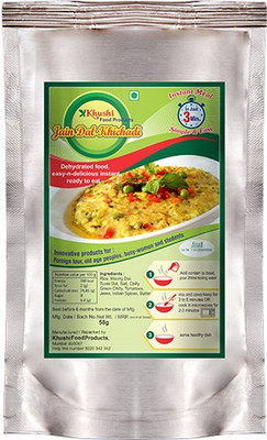 

Khushi Food Products Dehyderated Food Dal khichdi Jain 58 g