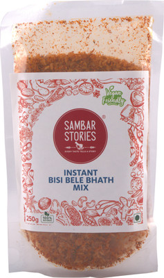 

Sambar Stories Instant Bisi Bele Bhath Mix 250 g