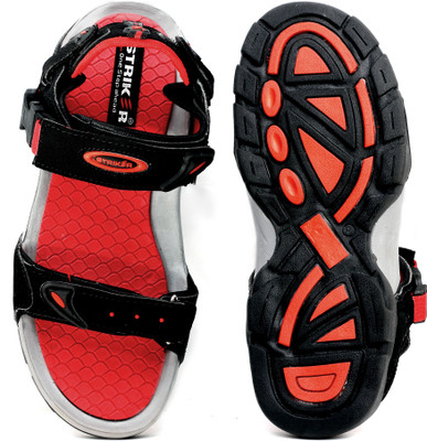 Striker Men Black Sandals