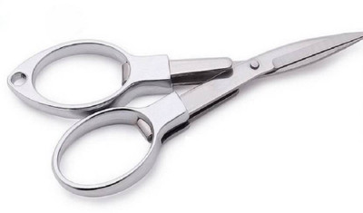 

RAAYA Small Folding Scissors For Hair Cuttings (Model No - 10040) Scissors(Set of 1, siver)