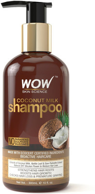 

WOW SKIN SCIENCE WOW Coconut Milk Shampoo(New)(300 ml)