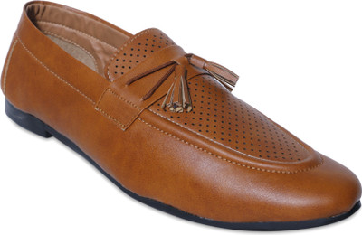 

Connekt 501-Tan- Loafers For Men(Tan