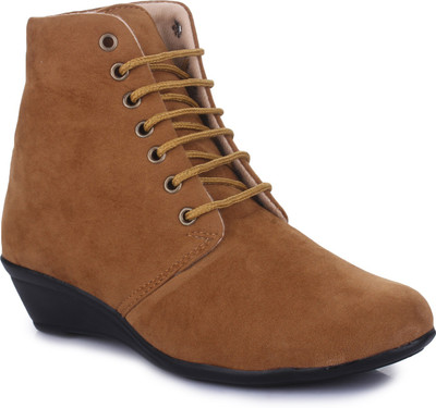 

Sapatos Boots For Women(Tan, St-3022-tan