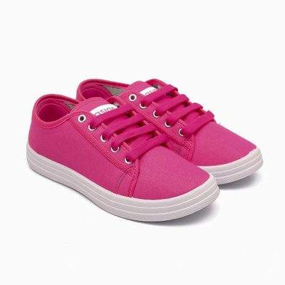 Canvas shoes pink clearance