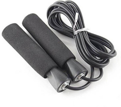 

Monika Sports gym training & home exercise Ball Bearing Skipping Rope(Black, Length: 274 cm)