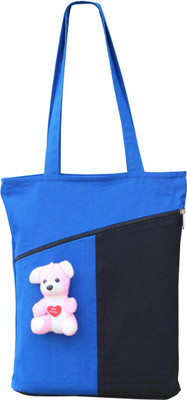 

Ryan Men & Women Casual Blue, Black Cotton Shoulder Bag, Black;blue