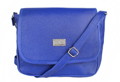 

Aliado Women Casual Blue Leatherette Sling Bag