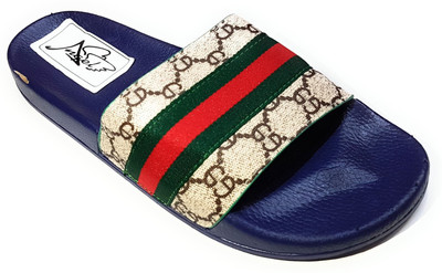 

Angel Fashion Angel Fashion GcciSlides Slipper for Men Slides, Blue