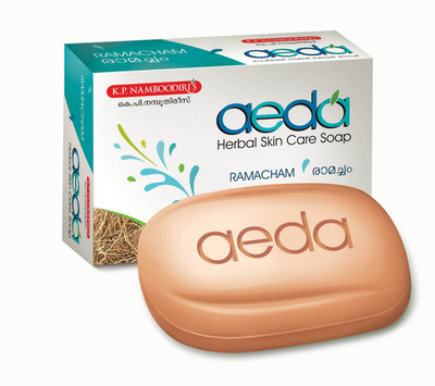 

K.P. Namboodiri's aeda Vetiver Soap(300 g, Pack of 4)