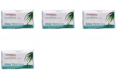 

Patanjali Aloe Vera Soap(300 g, Pack of 4)
