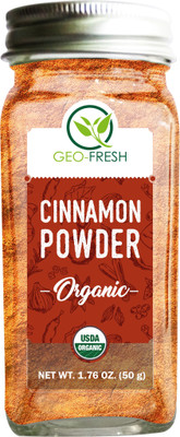 

Geo-Fresh Organic Cinnamon Powder 50g - USDA Certified(50 g)