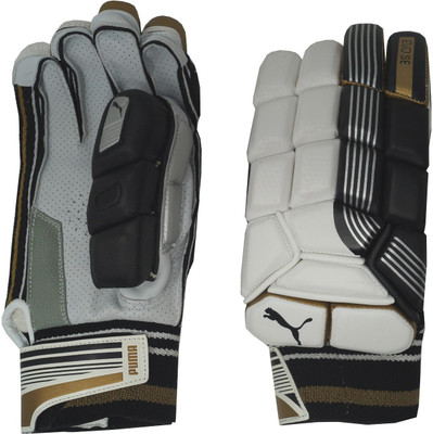 

Puma Evo SE Batting Gloves (WhiteBlack, Right Hand) Batting Gloves (Men, Multicolor), Black/white