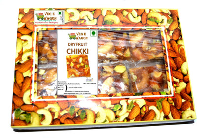 

Veg E Wagon Dryfruit Spl Chikki 1000 gm(1000 g, Box)